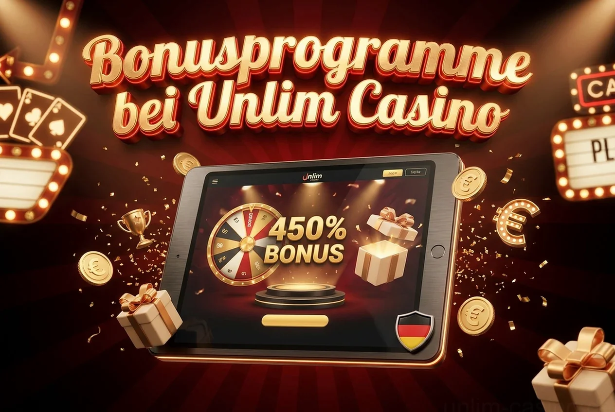Bonusprogramme bei Unlim Casino